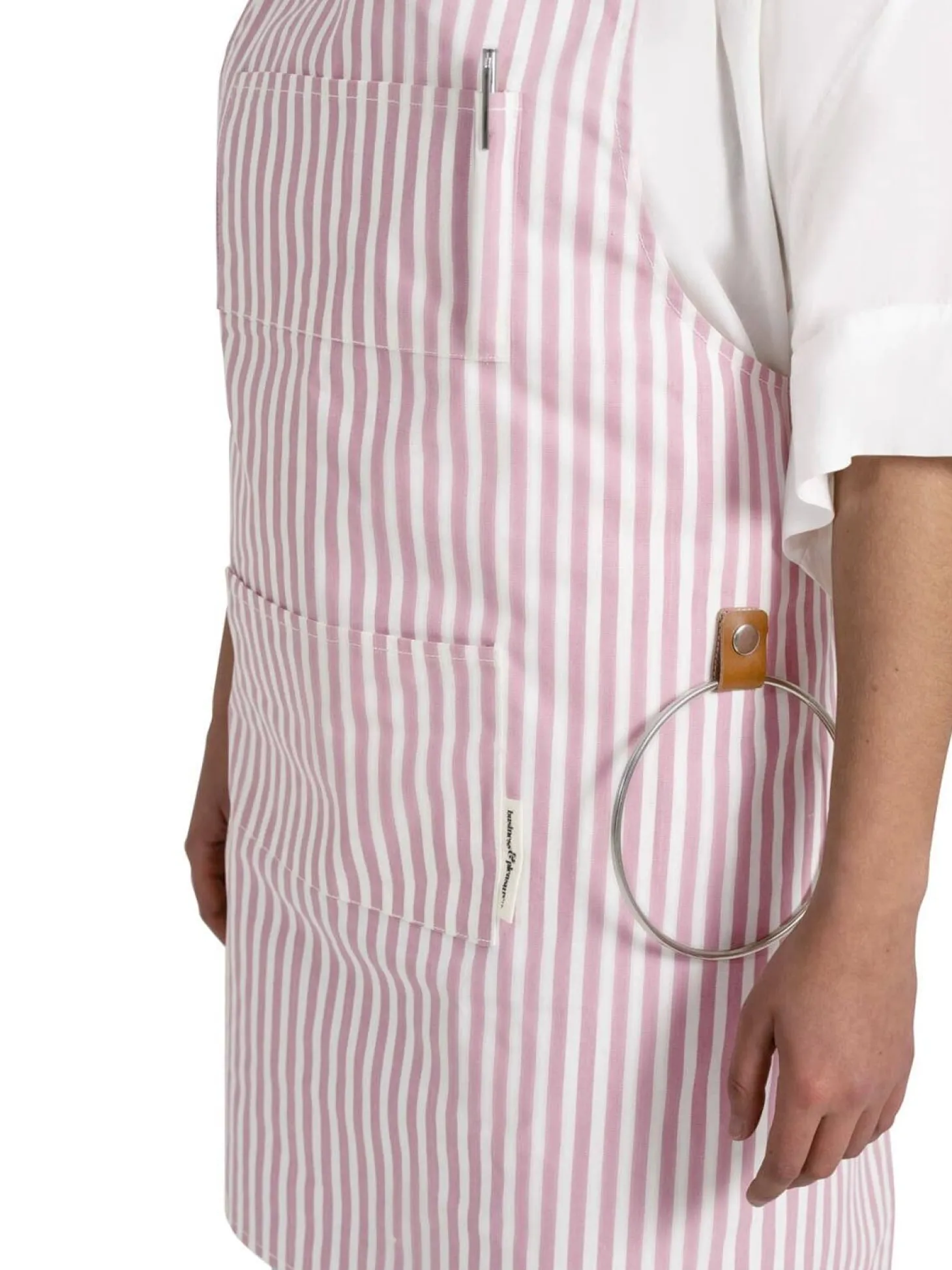 The Apron - Lauren'S Pink Stripe