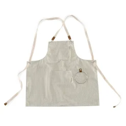 The Apron - Lauren'S Sage Stripe