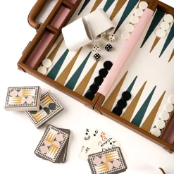 The Backgammon Set - Antique White