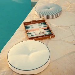 The Backgammon Set - Antique White