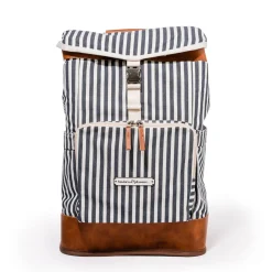 The Backpack Cooler - Laurens Navy Stripe
