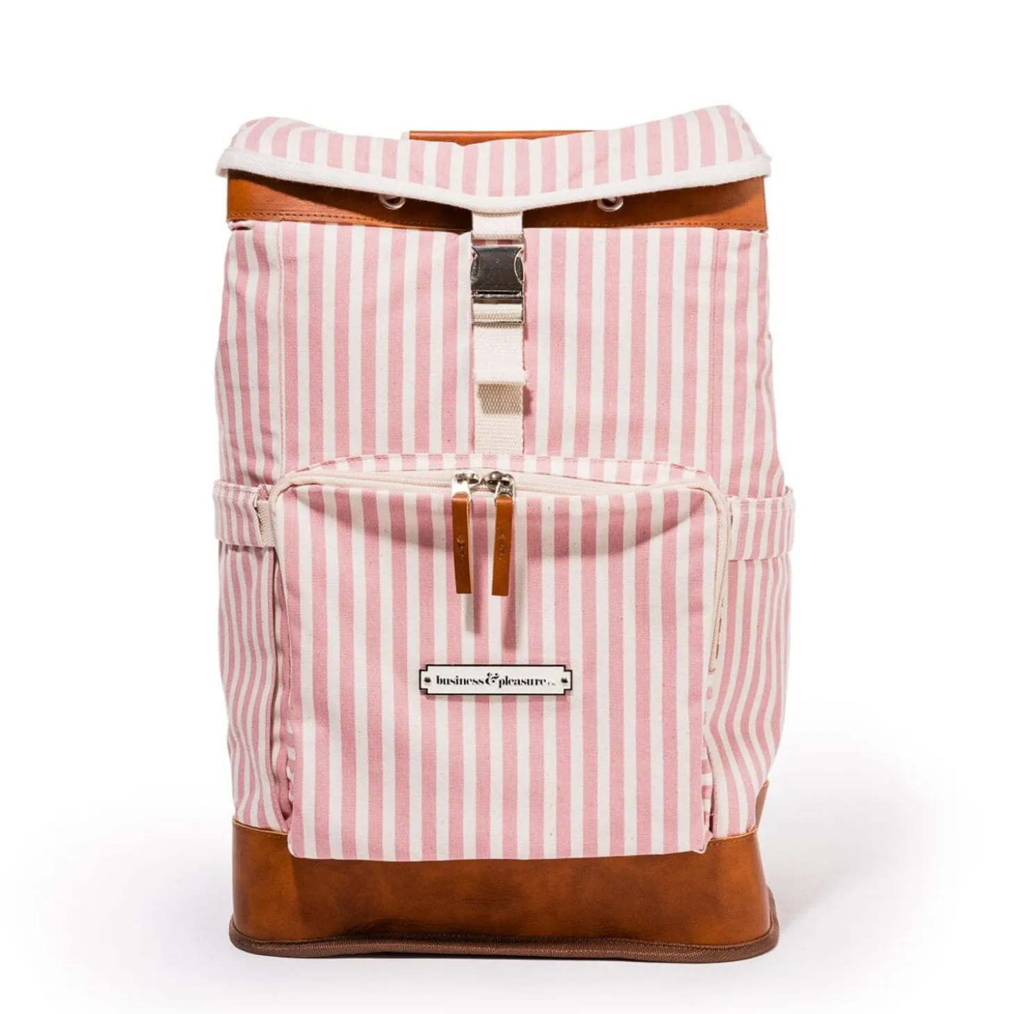 The Backpack Cooler - Laurens Pink Stripe