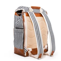 The Backpack Cooler - Laurens Navy Stripe