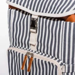 The Backpack Cooler - Laurens Navy Stripe