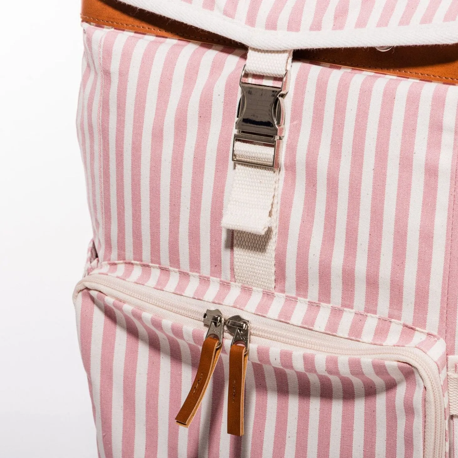 The Backpack Cooler - Laurens Pink Stripe