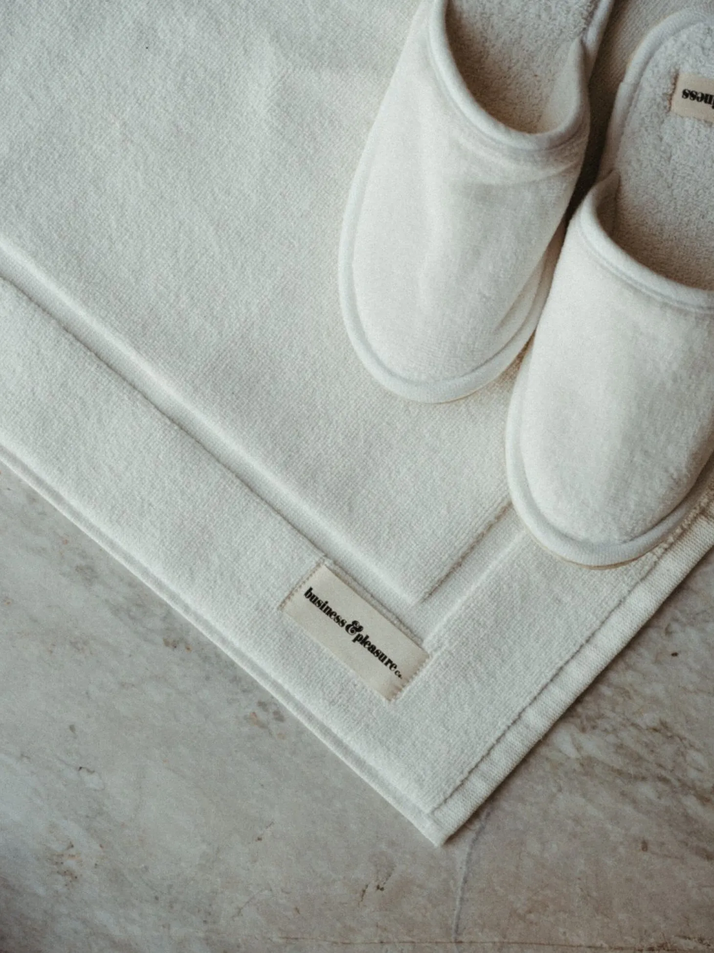 The Bath Mat - Antique White