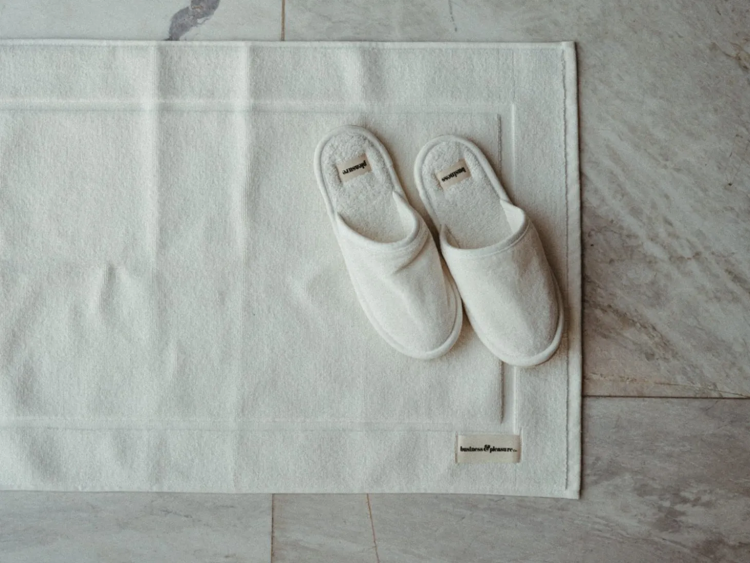 The Bath Mat - Antique White