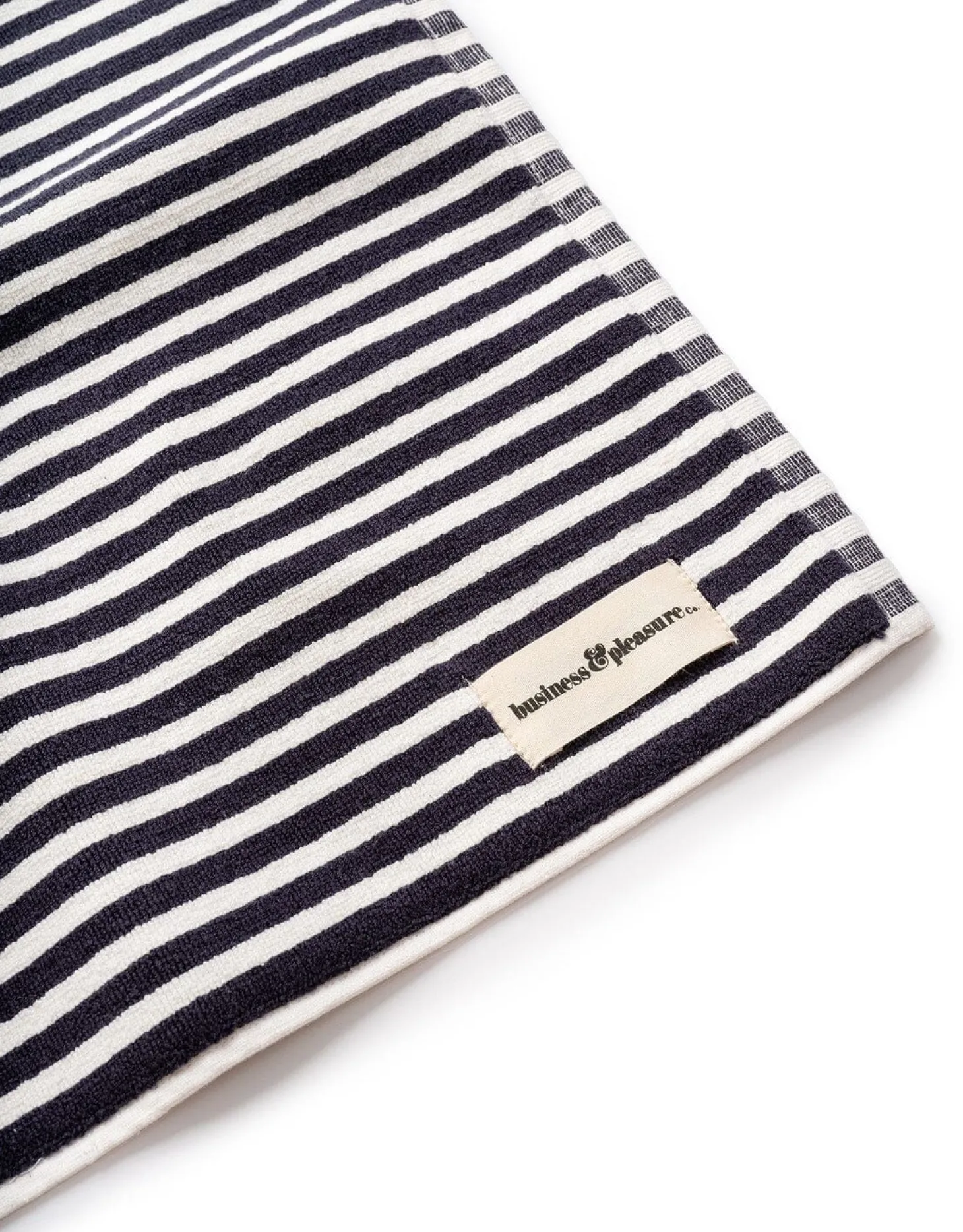 The Bath Mat - Lauren'S Navy Stripe