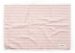 The Bath Mat - Lauren'S Pink Stripe