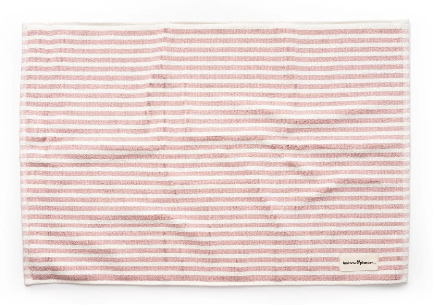 The Bath Mat - Lauren'S Pink Stripe