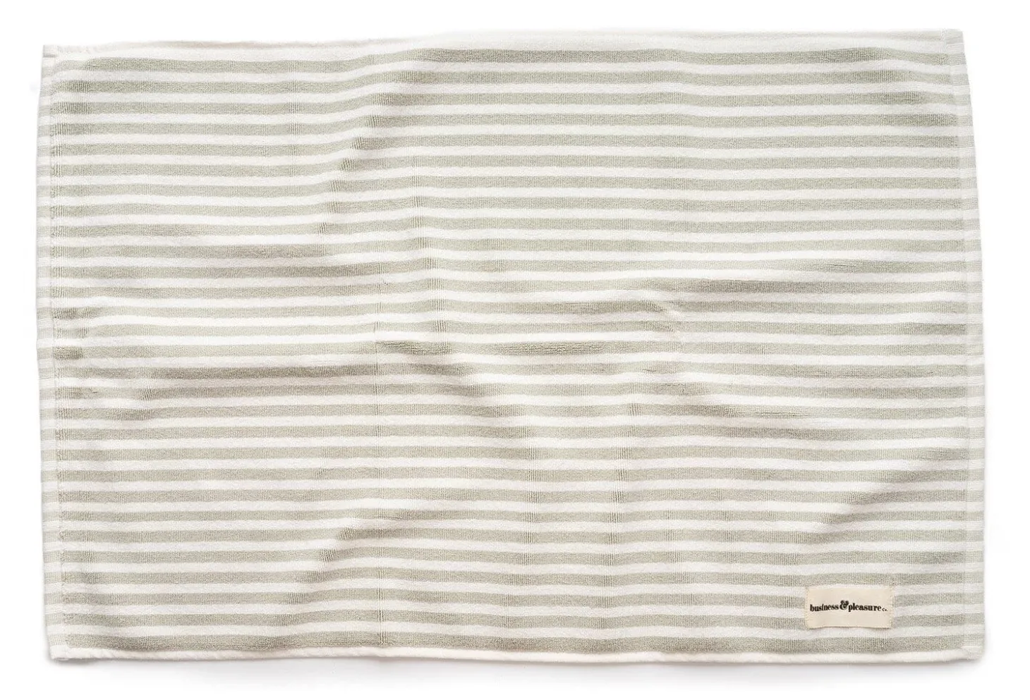 The Bath Mat - Lauren'S Sage Stripe