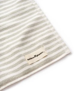 The Bath Mat - Lauren'S Sage Stripe