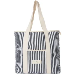 The Beach Bag - Lauren'S Navy Stripe