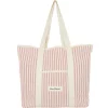 The Beach Bag - Lauren'S Pink Stripe
