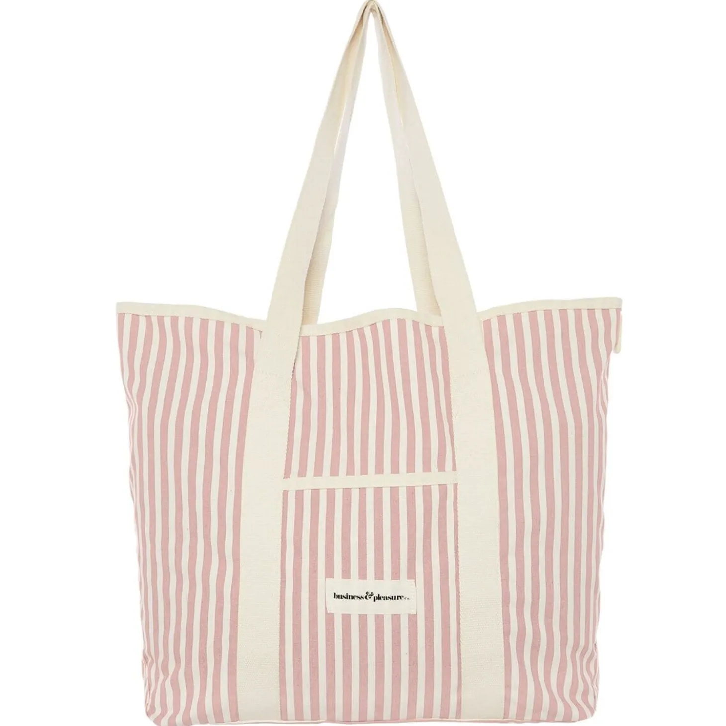 The Beach Bag - Lauren'S Pink Stripe