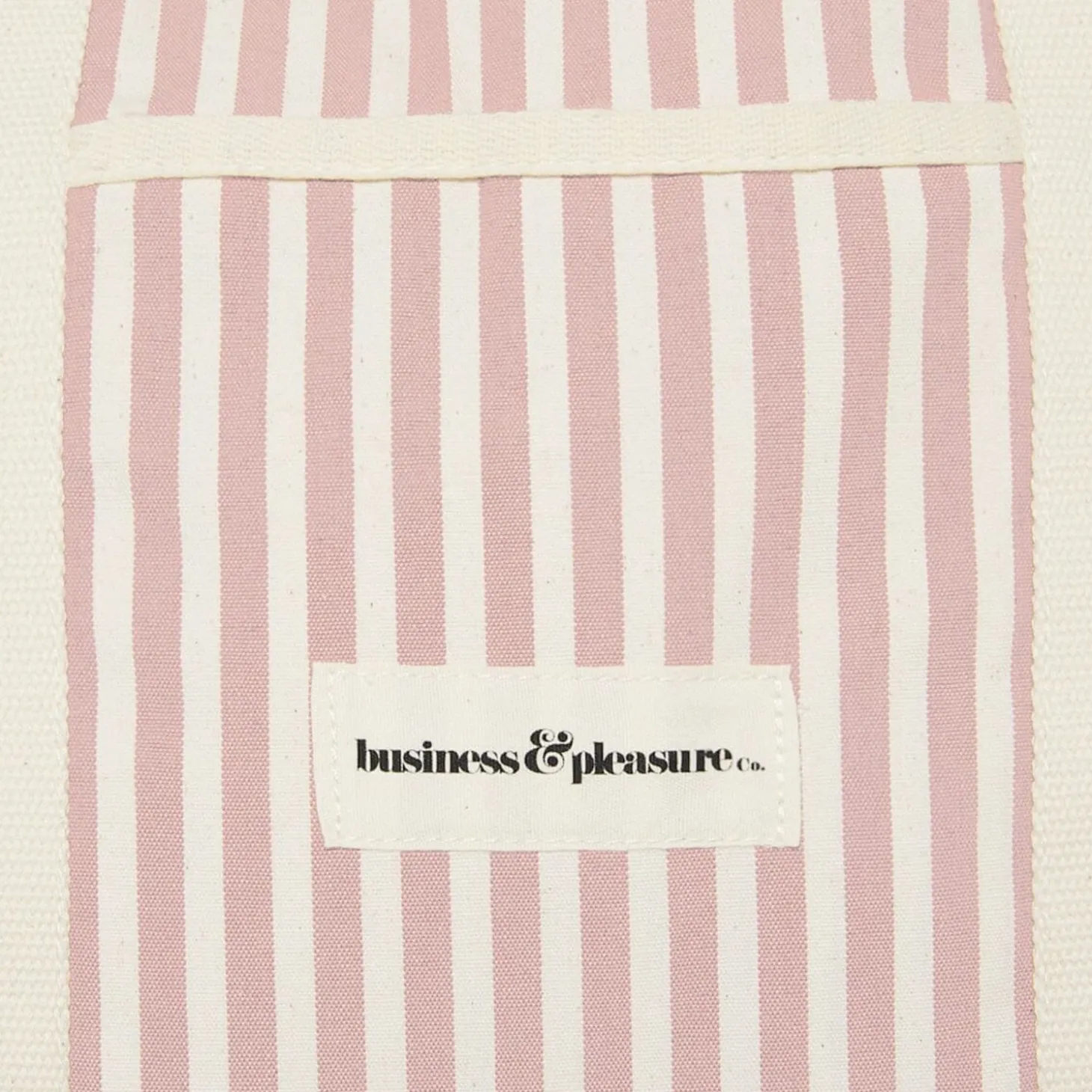 The Beach Bag - Lauren'S Pink Stripe