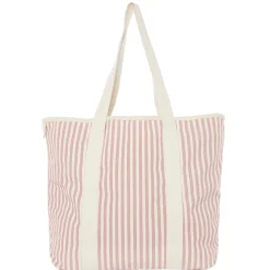 The Beach Bag - Lauren'S Pink Stripe