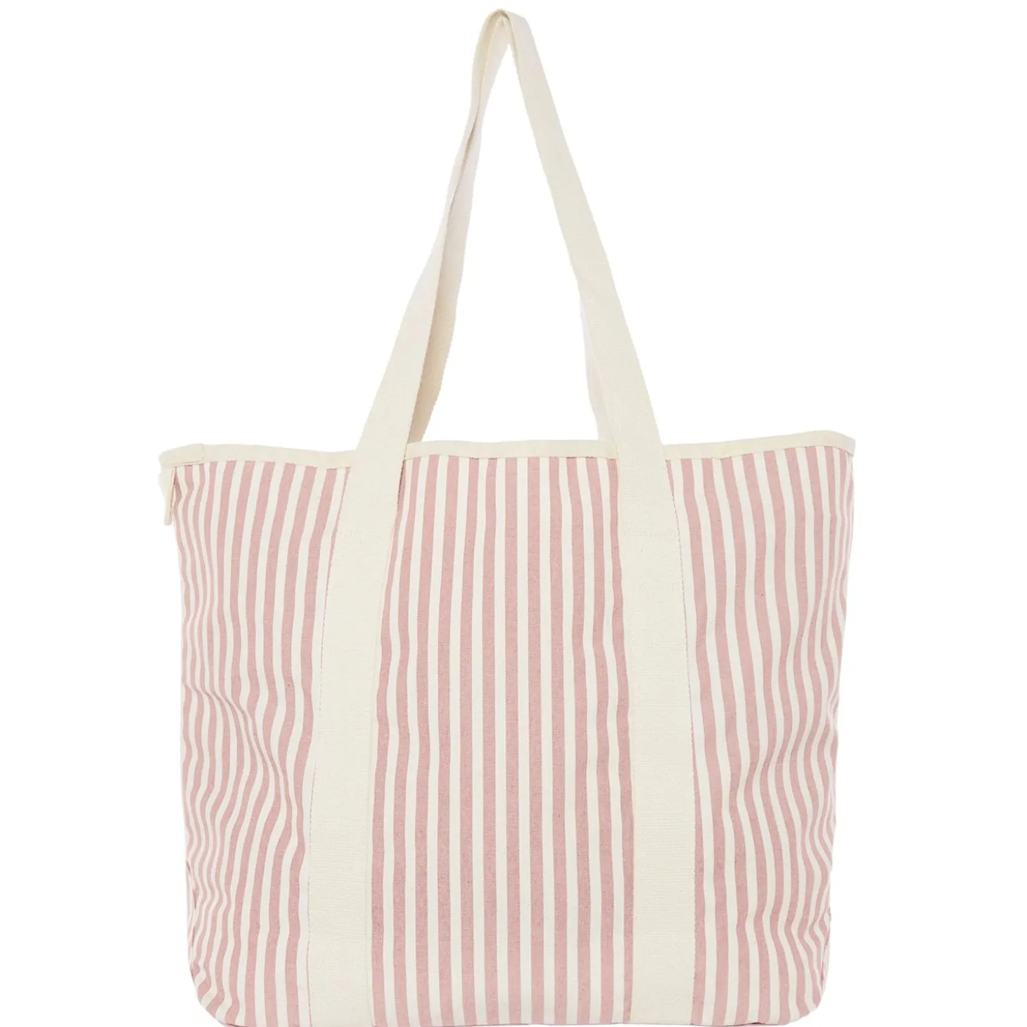 The Beach Bag - Lauren'S Pink Stripe