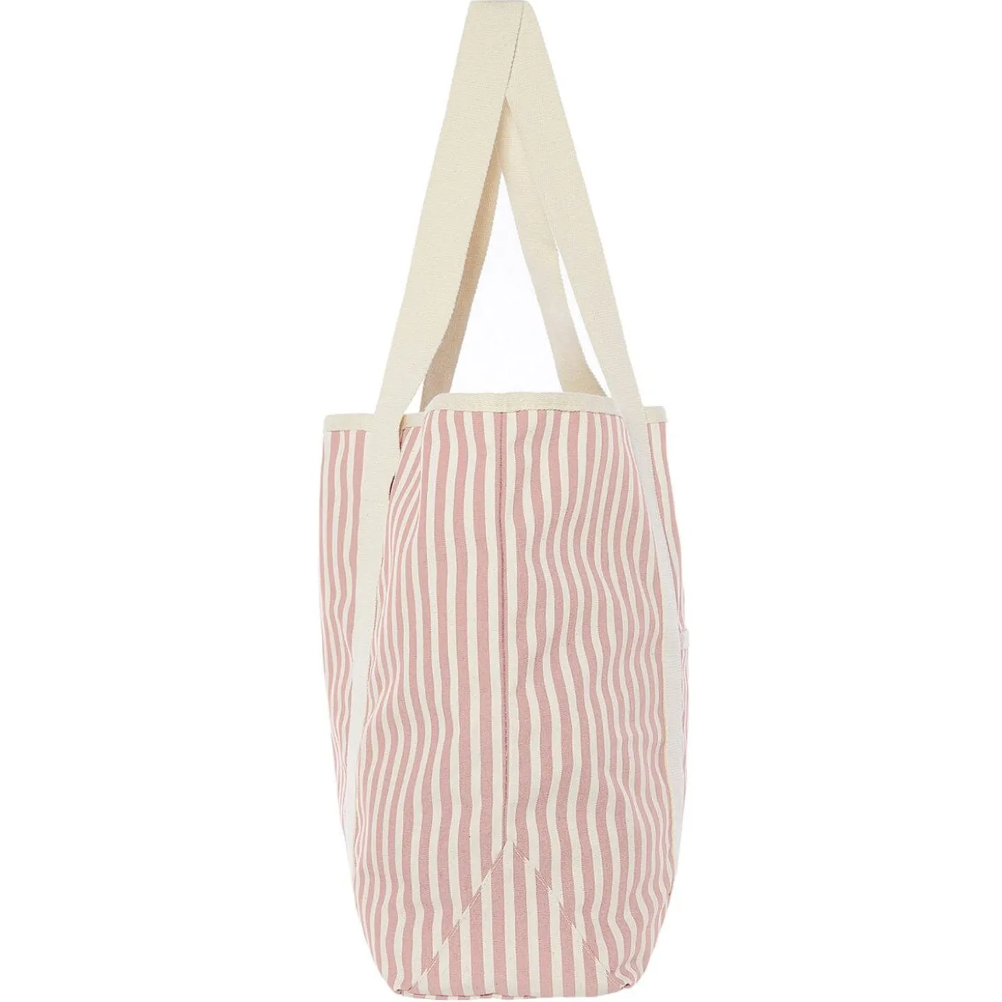 The Beach Bag - Lauren'S Pink Stripe