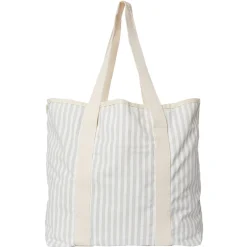 The Beach Bag - Lauren'S Sage Stripe
