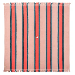 The Beach Blanket - Bistro Dusty Pink Stripe
