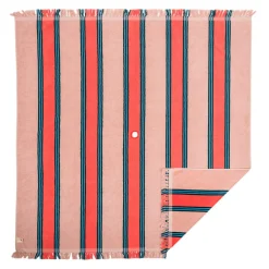 The Beach Blanket - Bistro Dusty Pink Stripe