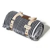 The Beach Blanket - Lauren'S Navy Stripe