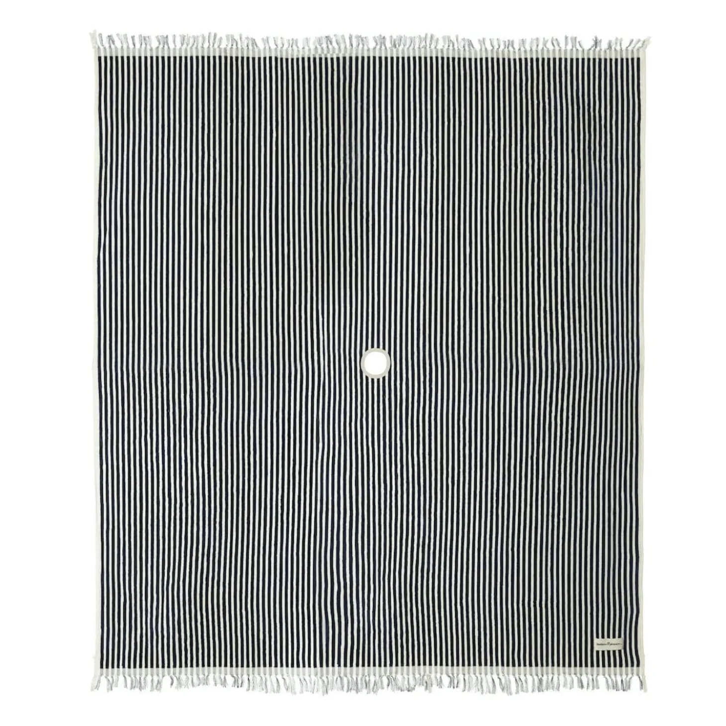 The Beach Blanket - Lauren'S Navy Stripe