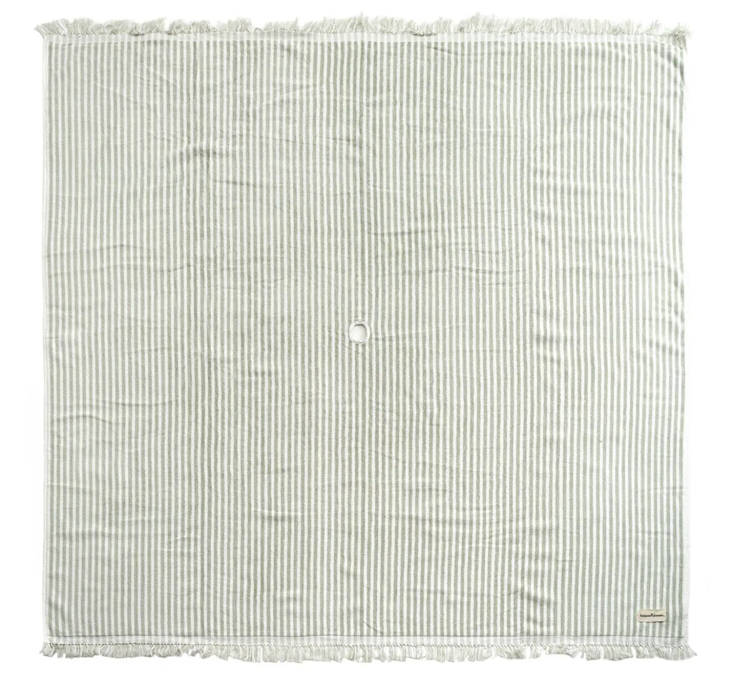 The Beach Blanket - Lauren'S Sage Stripe