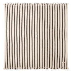 The Beach Blanket - Monaco Black Stripe