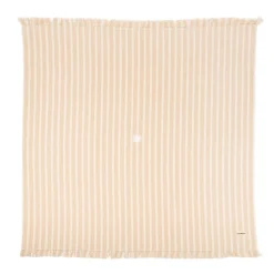 The Beach Blanket - Monaco Natural Stripe