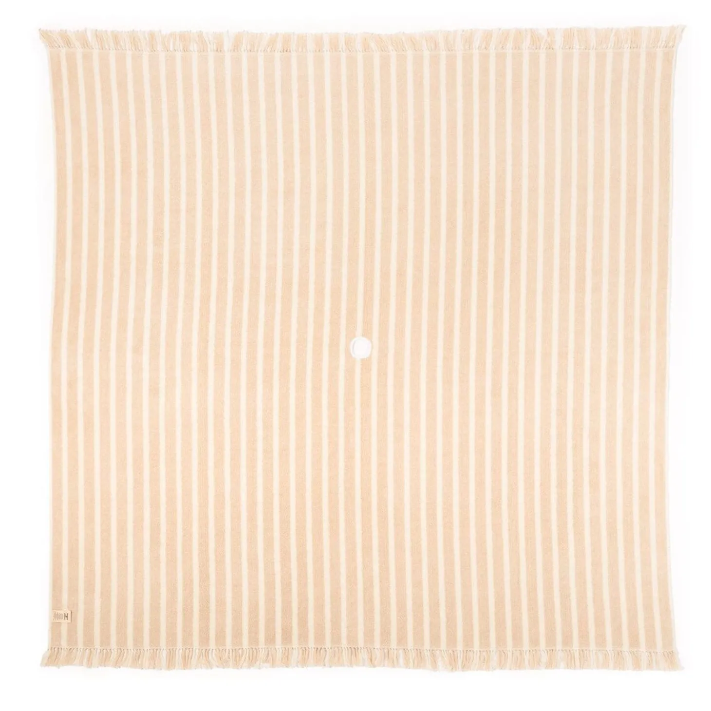 The Beach Blanket - Monaco Natural Stripe