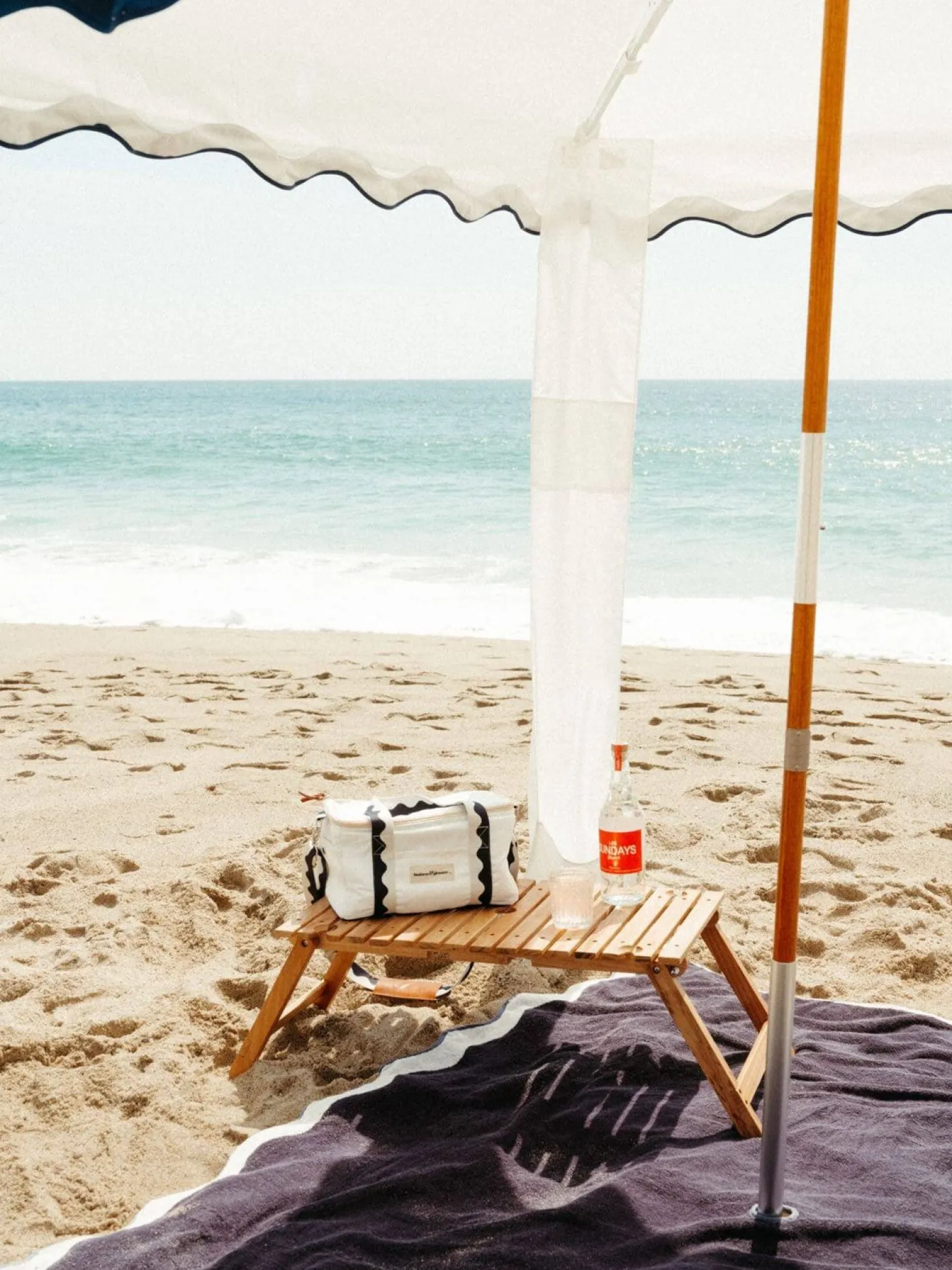 The Beach Blanket - Rivie White