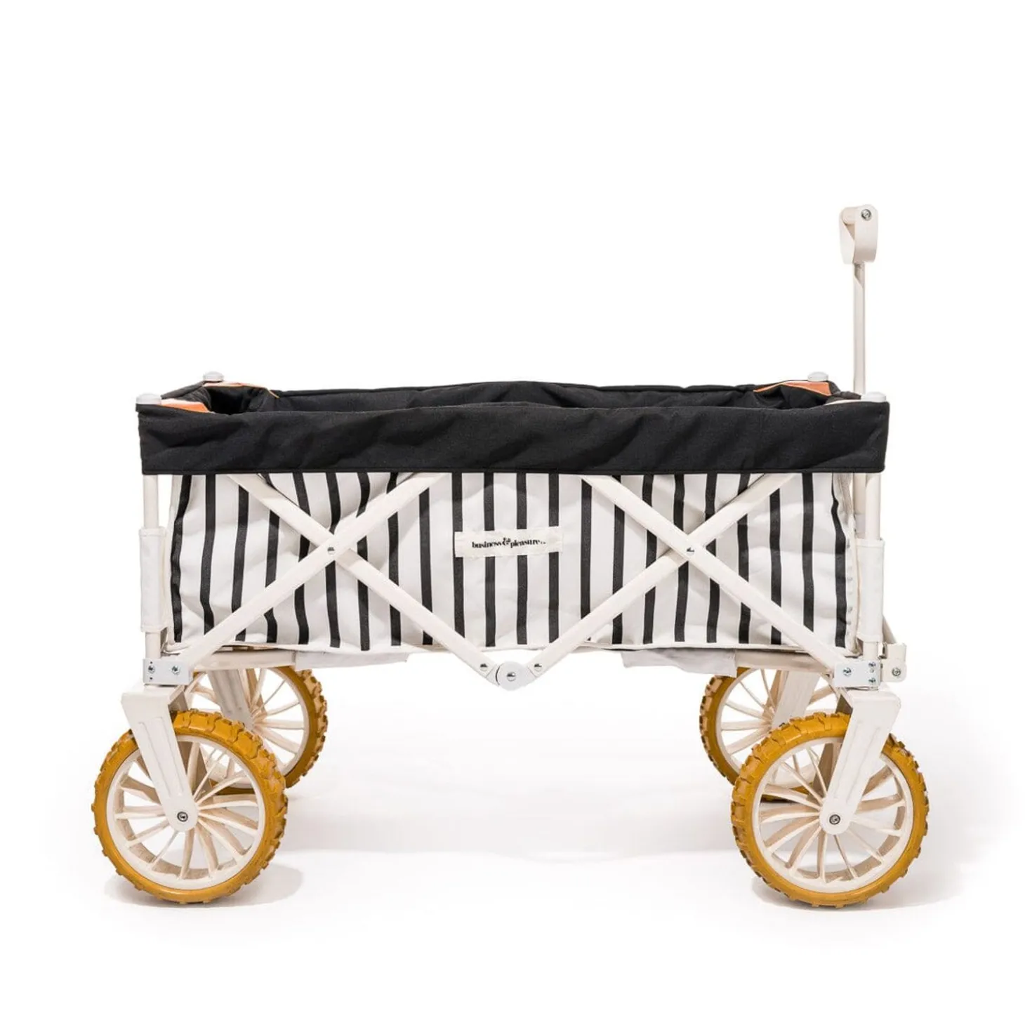 The Beach Cart - Monaco Black Stripe