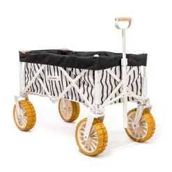 The Beach Cart - Monaco Black Stripe