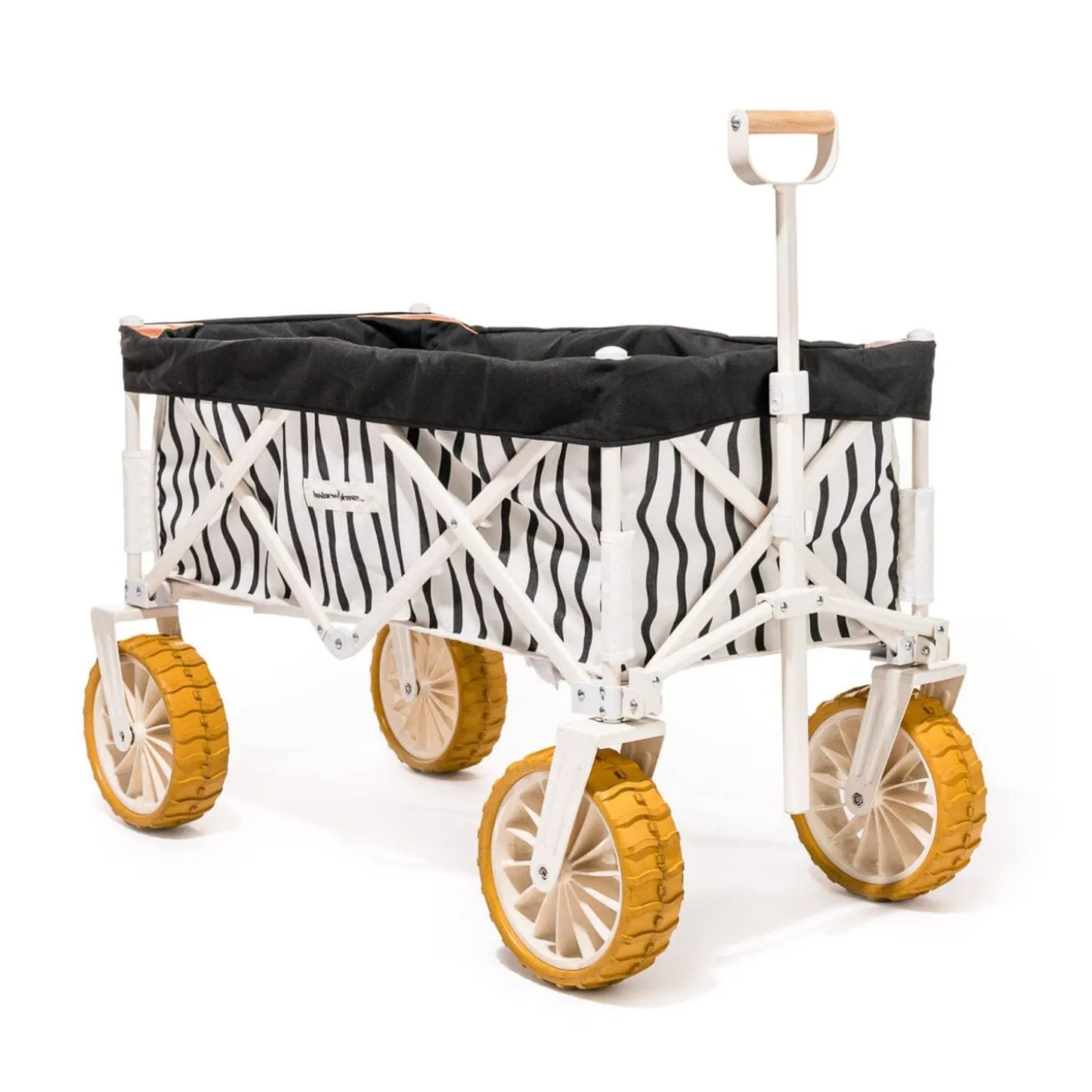 The Beach Cart - Monaco Black Stripe