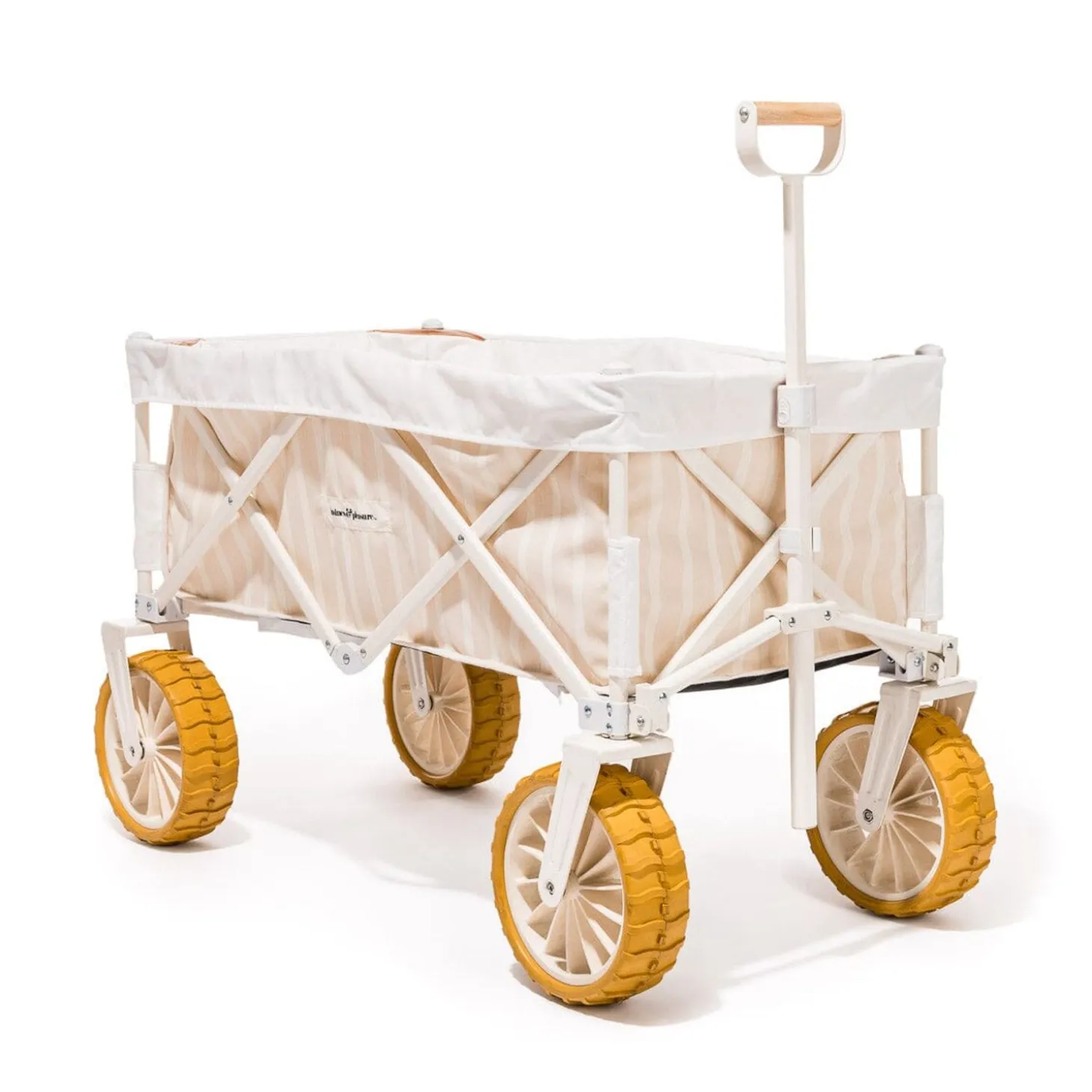 The Beach Cart - Monaco Natural Stripe