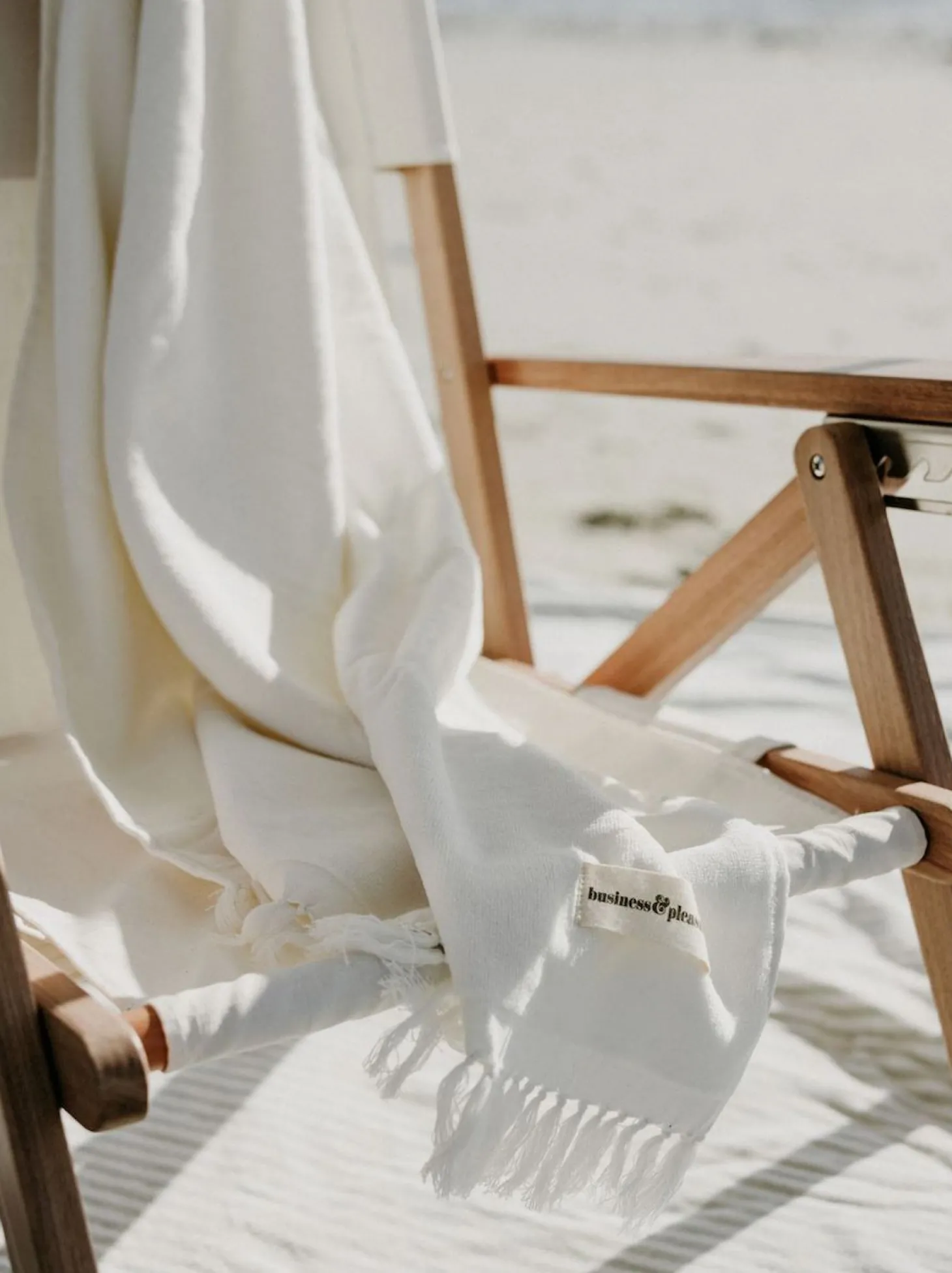 The Beach Towel - Antique White