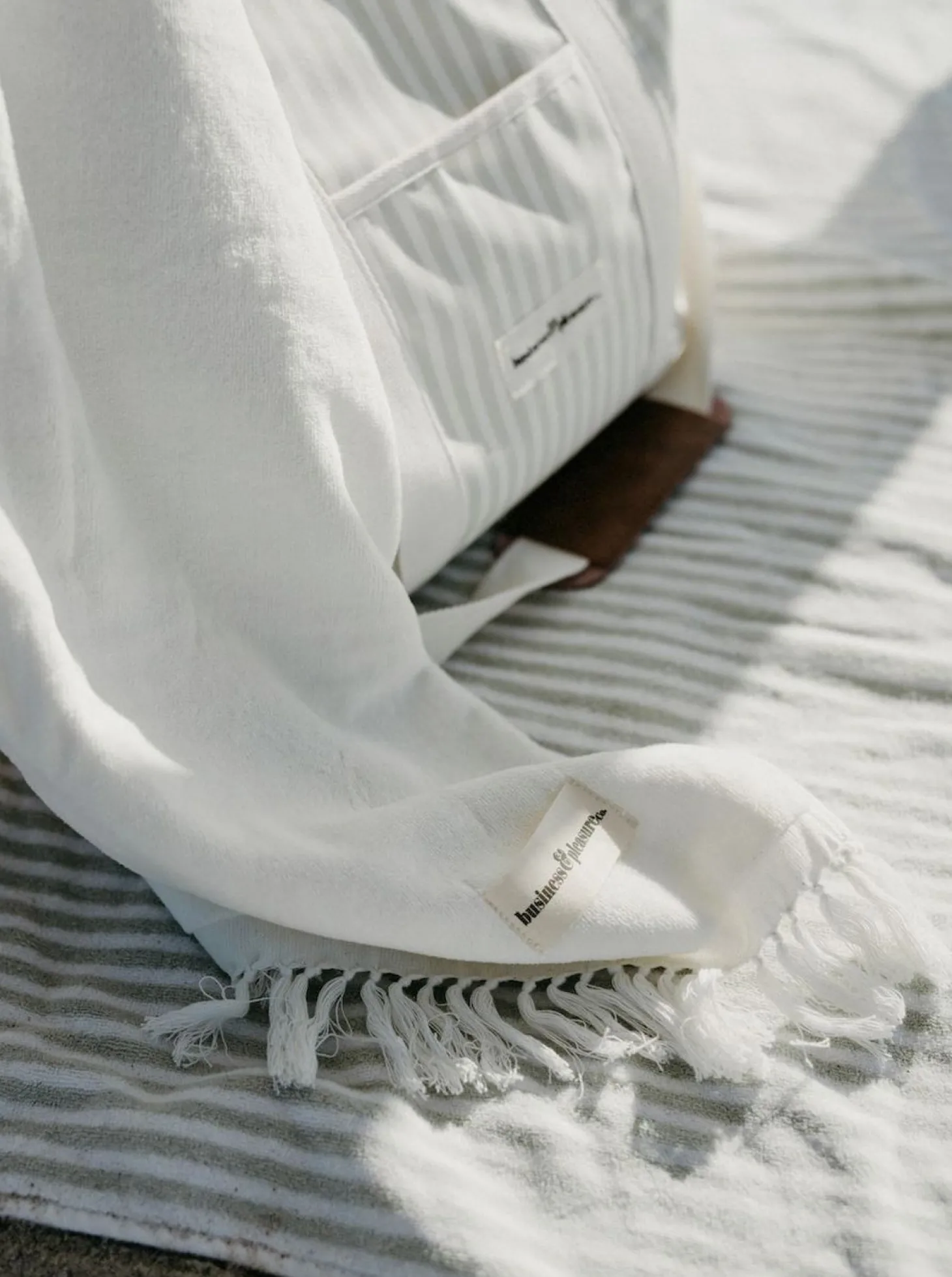 The Beach Towel - Antique White