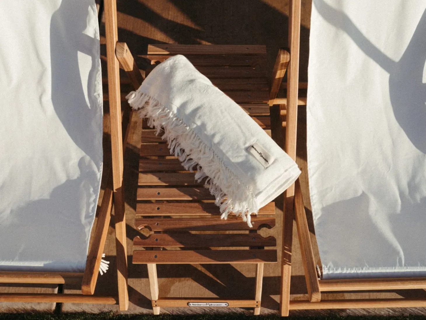 The Beach Towel - Antique White