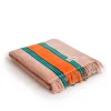 The Beach Towel - Bistro Dusty Pink Stripe