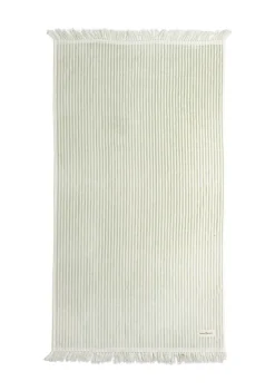 The Beach Towel - Lauren'S Sage Stripe