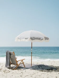 The Beach Towel - Lauren'S Navy Stripe
