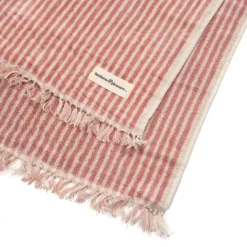 The Beach Towel - Lauren'S Pink Stripe