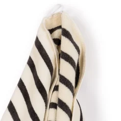 The Beach Towel - Monaco Black Stripe