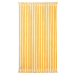 The Beach Towel - Monaco Mimosa Stripe