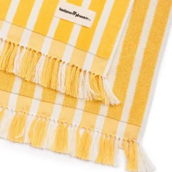 The Beach Towel - Monaco Mimosa Stripe