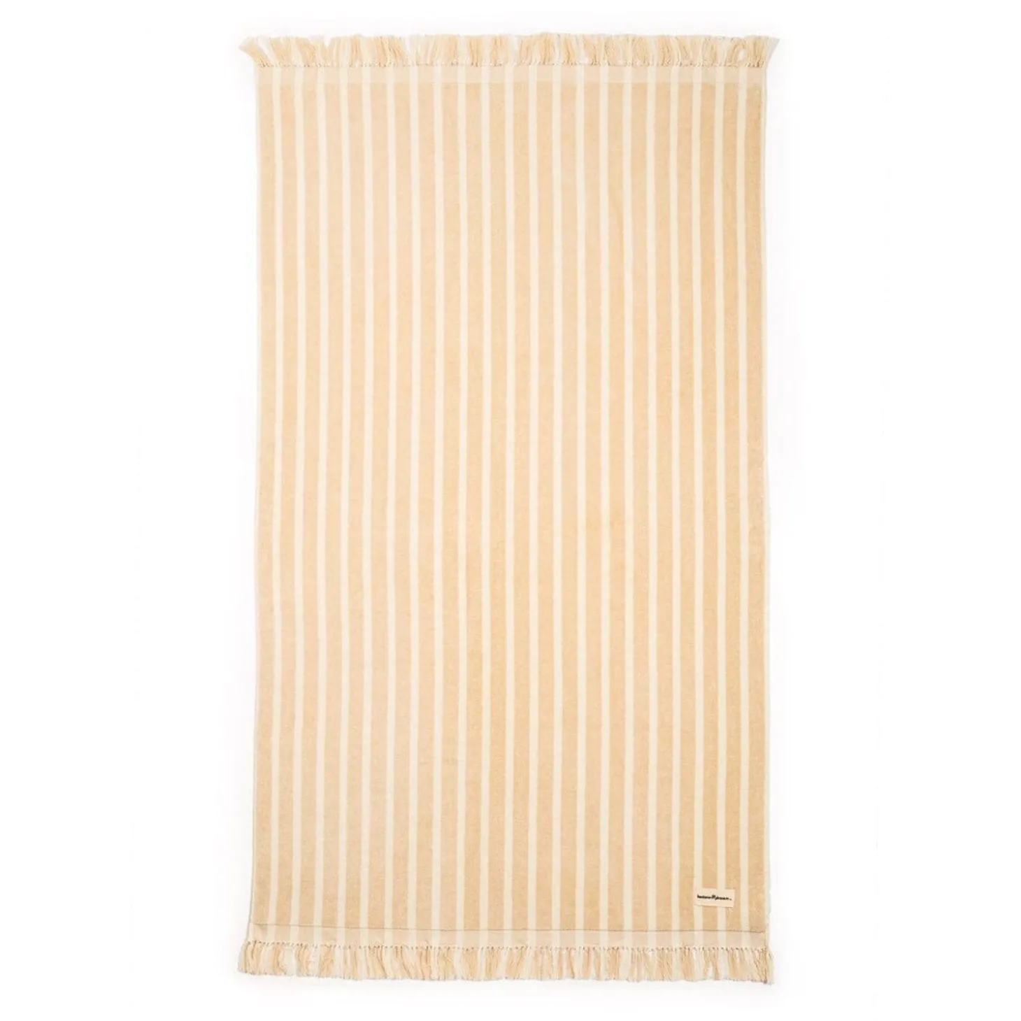 The Beach Towel - Monaco Natural Stripe