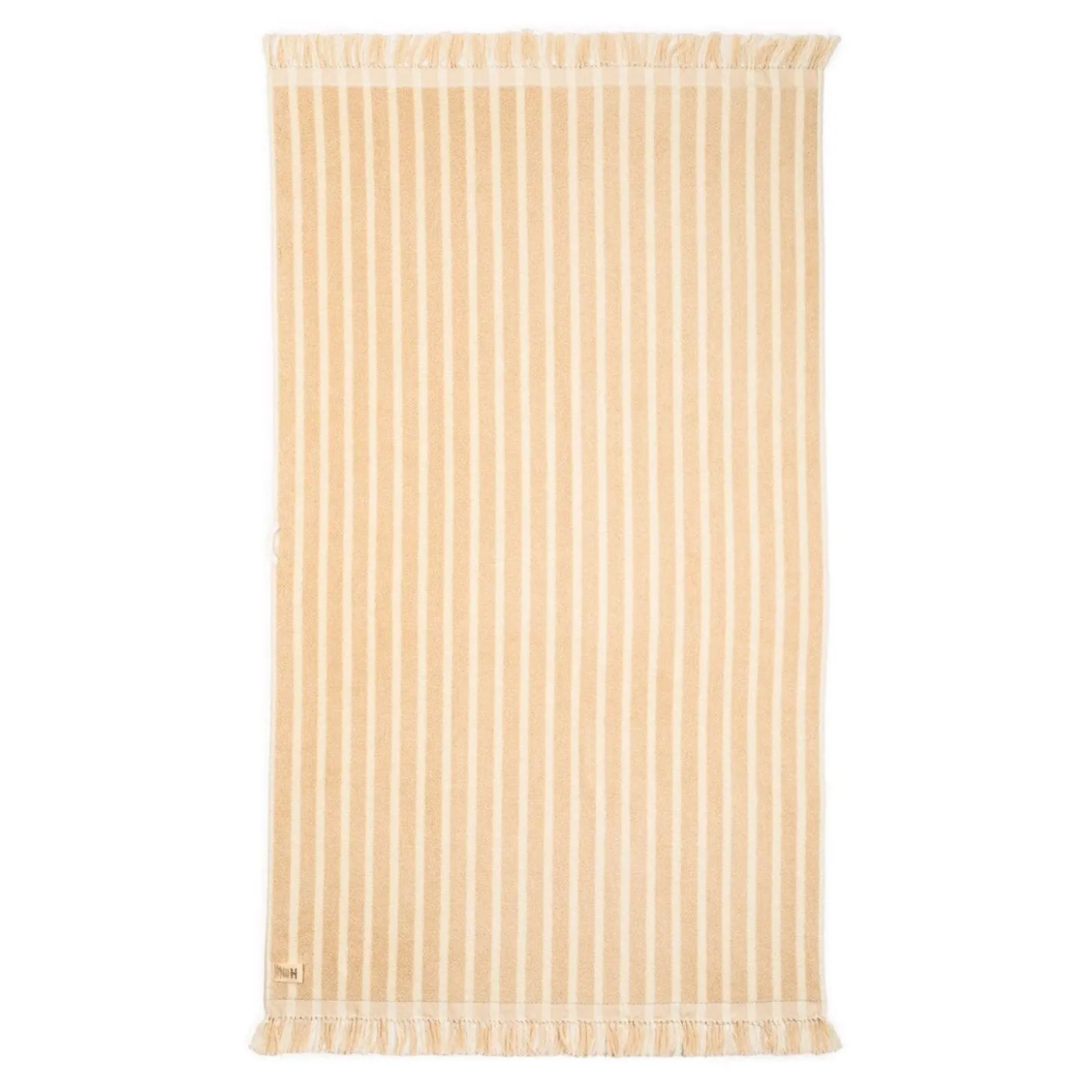 The Beach Towel - Monaco Natural Stripe