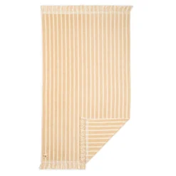 The Beach Towel - Monaco Natural Stripe
